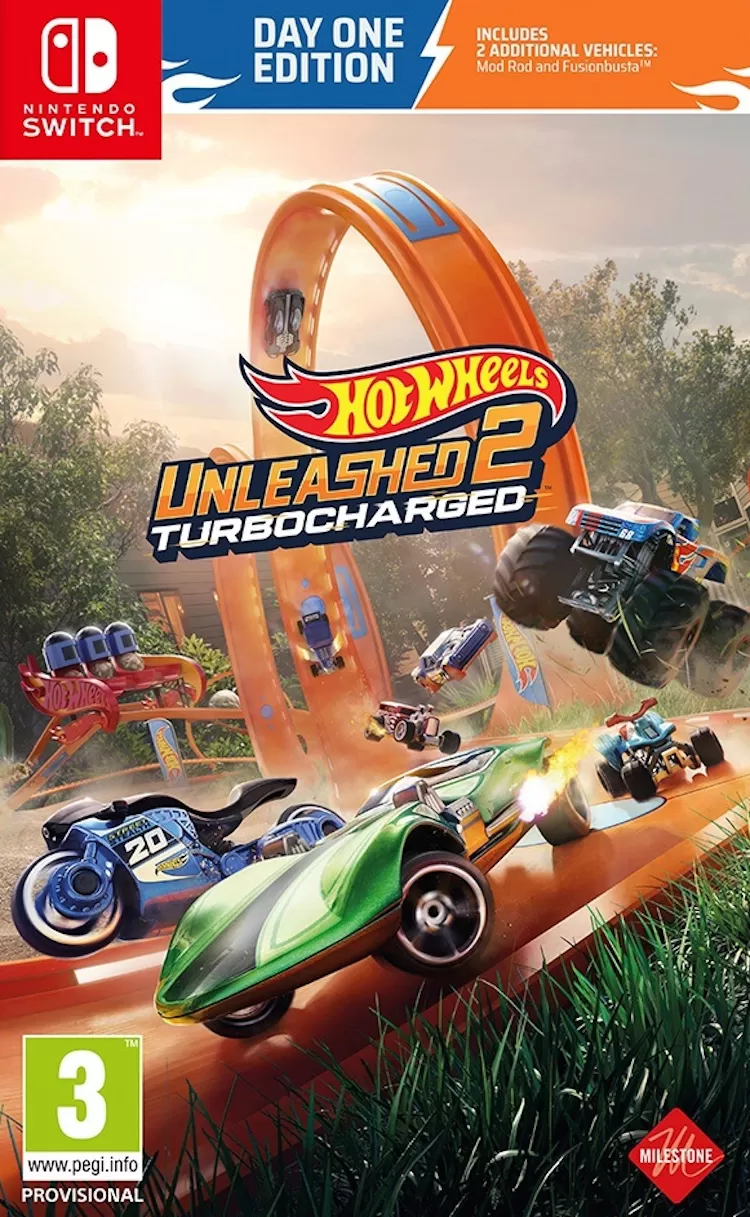 Игра Hot Wheels Unleashed 2 Turbocharged Day One Edition (Издание первого  дня) (Switch)