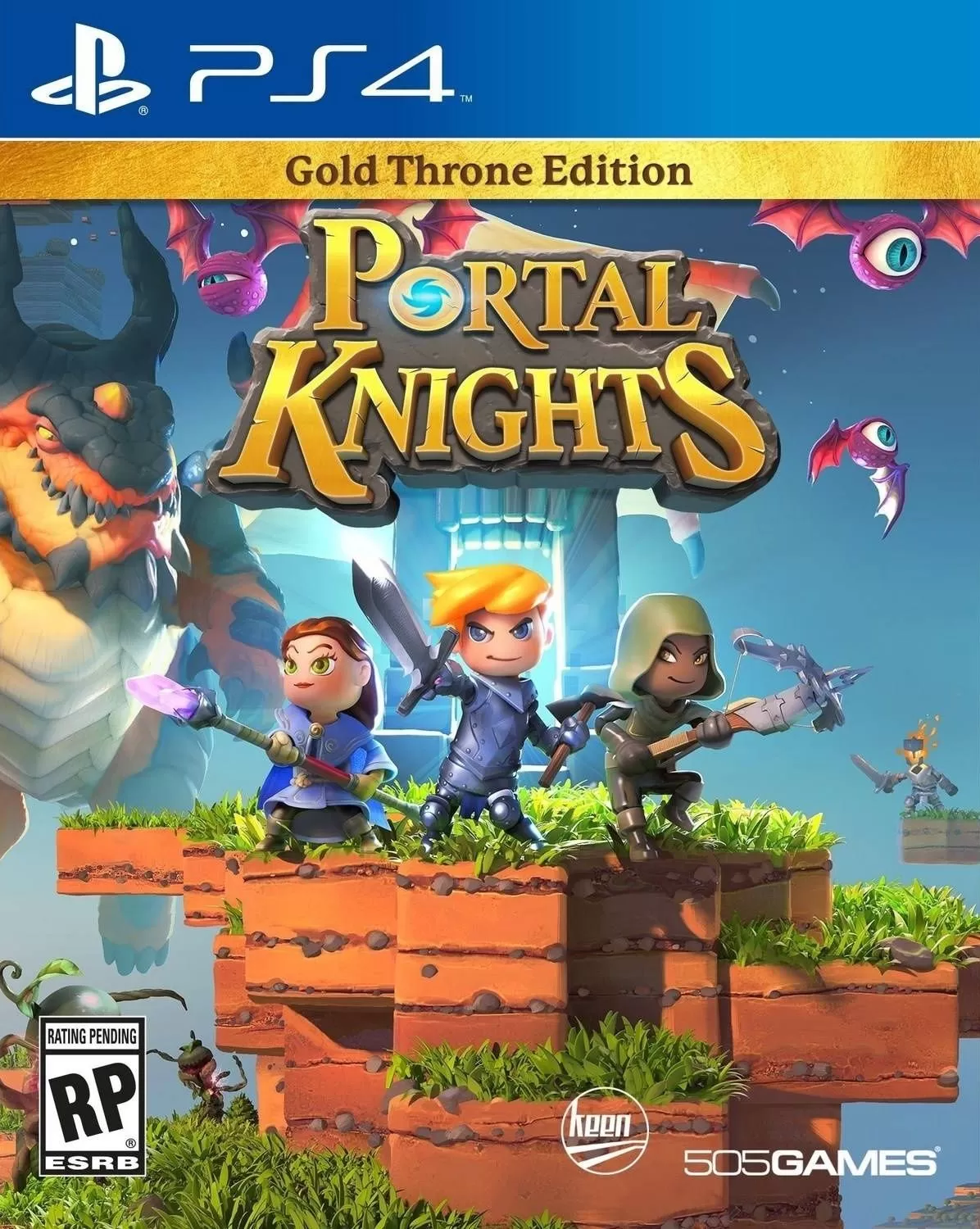 Игра Portal Knights Gold Throne Edition (PS4) купить в Москве по цене 1  330.00 р в каталоге интернет магазина «NextGame» - характеристики,  сравнение, описание, скидки, доставка