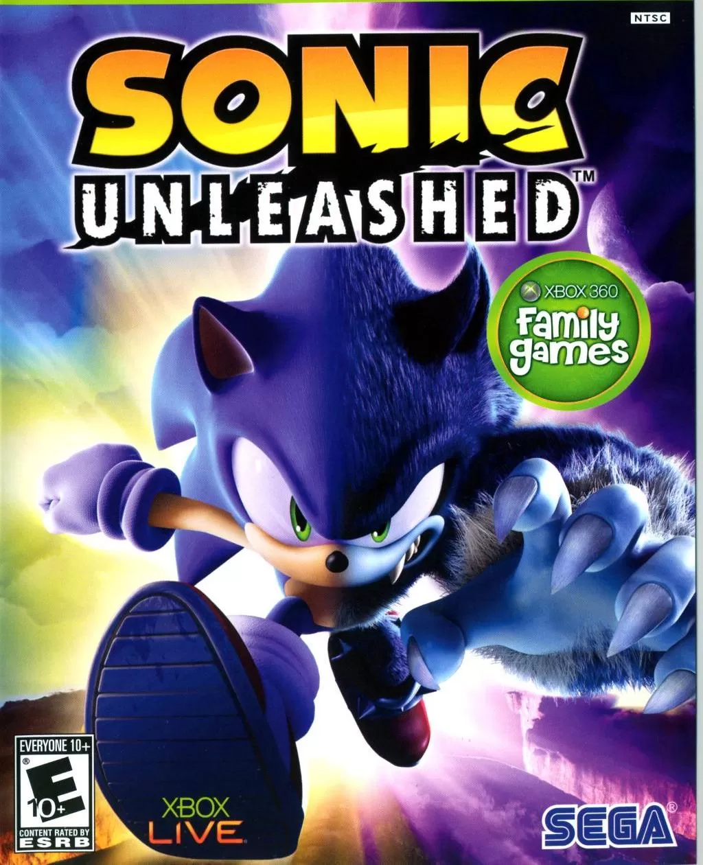 Игра Sonic Unleashed (Xbox One) USED Б/У