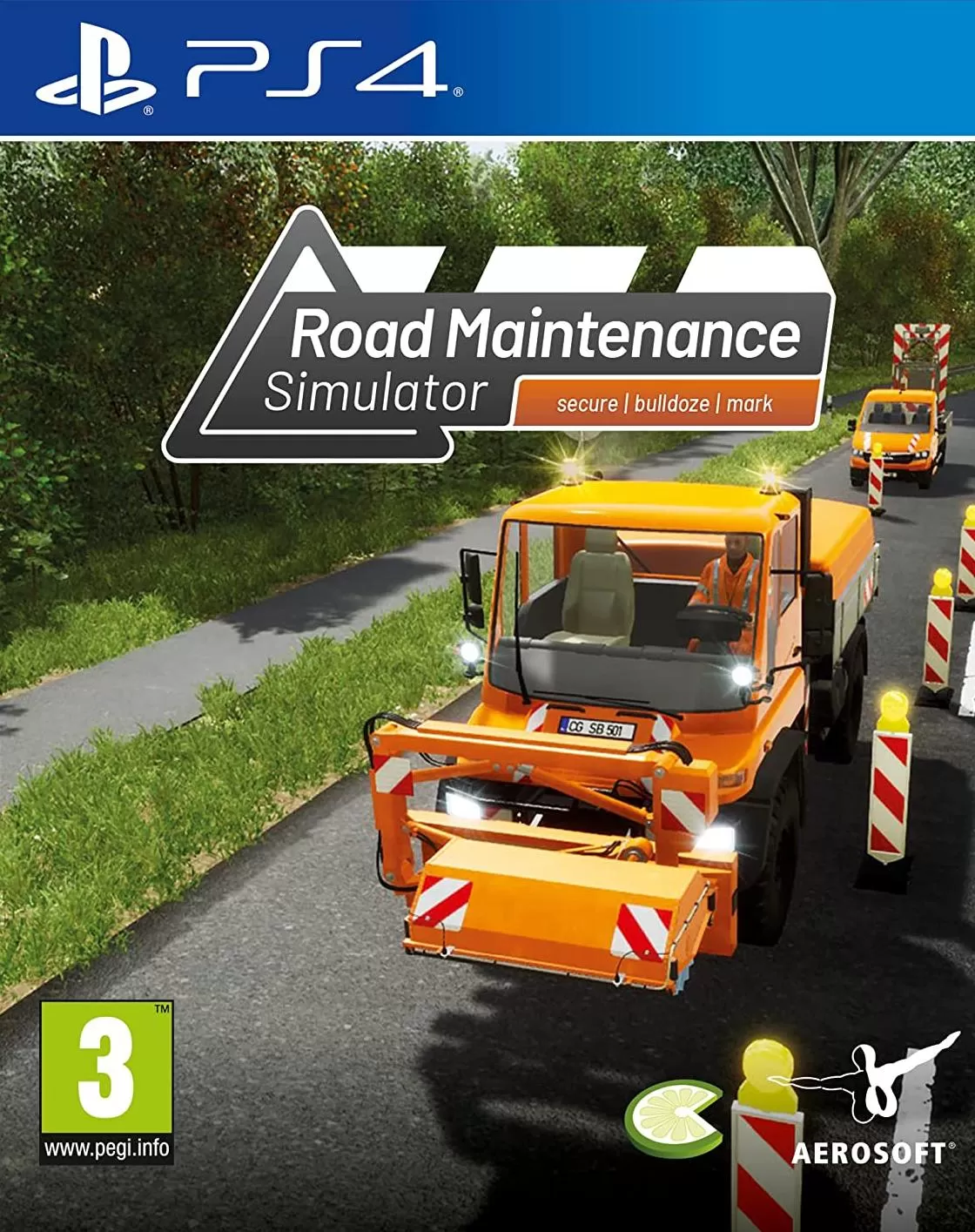 Видеоигра Road Maintenance Simulator (PS4)