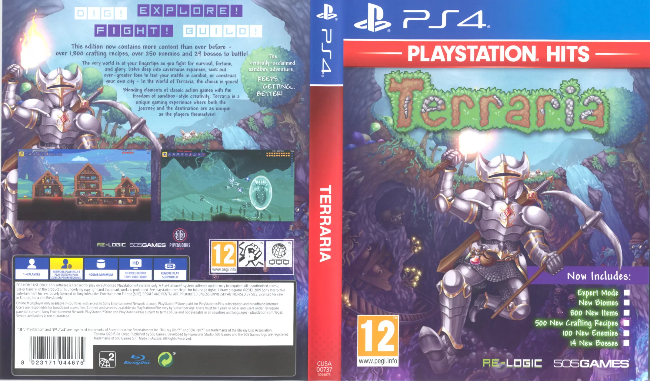 Игра Terraria 2018 Playstation Hits Русская Версия (PS4) купить в Москве по  цене 3 200 р в каталоге интернет магазина «NextGame» - характеристики,  сравнение, описание, скидки, доставка