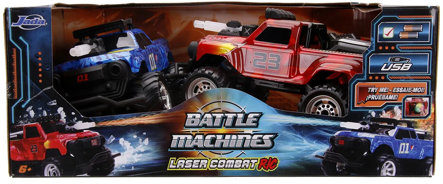 Купить набор из двух р/у машинок jada toys: грузовики (trucks) боевые машины  (battle machines) (31697/31698) 1:16 в Москве в каталоге интернет магазина  NextGame - сравнение, характеристики, цены, доставка