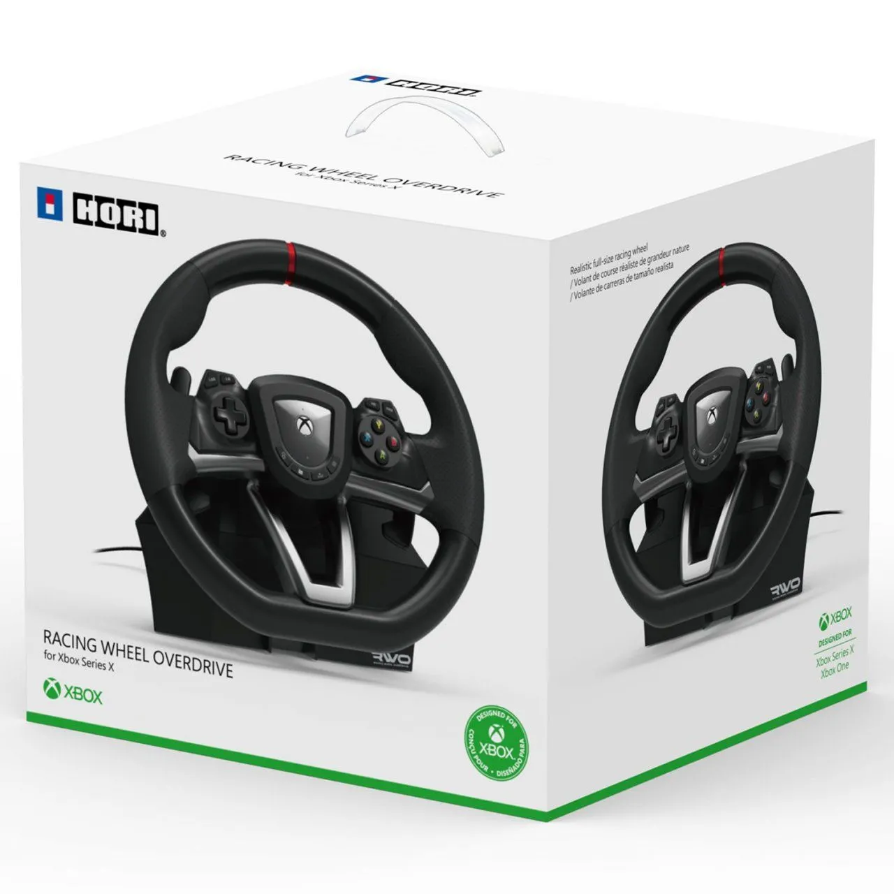 Купить Руль с педалями Hori Racing Wheel Overdrive (AB04-001U) (Xbox  One/Series X/S/PC) для Microsoft Xbox One в Москве - NextGame