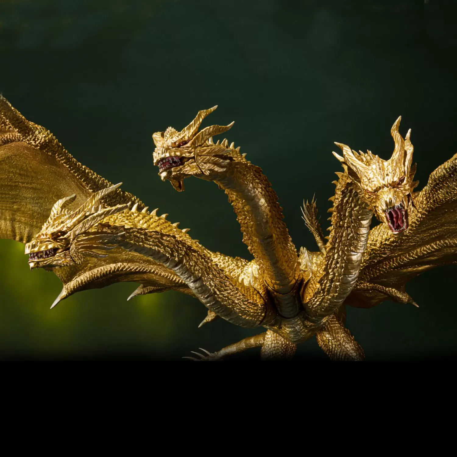 Фигурка Bandai S.H.MonsterArts: Кинг Гидора 2019 Особый цвет Вер. (King  Ghidorah (2019) Special Color Ver.) Годзилла (Godzilla) (587473) 25 см  купить в Москве по цене 6 420.00 р в каталоге интернет магазина «