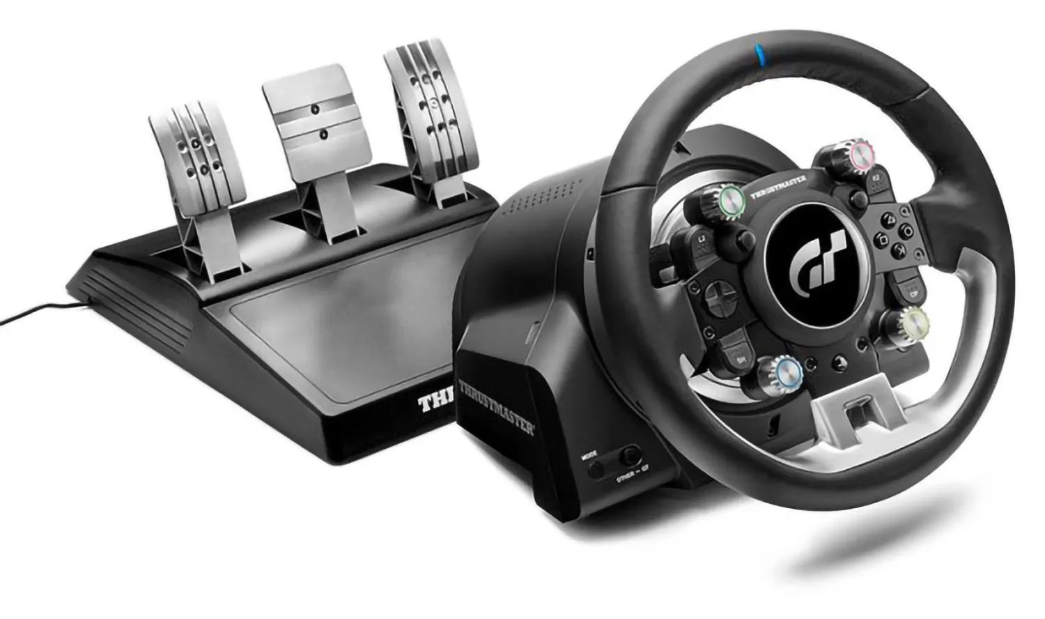 Купить руль с педалями thrustmaster t-gt ii (2) eu version (thr121)  (pc/ps4/ps5) по цене 144 530 р в Москве в каталоге интернет магазина  NextGame - характеристики, сравнение, скидки, доставка