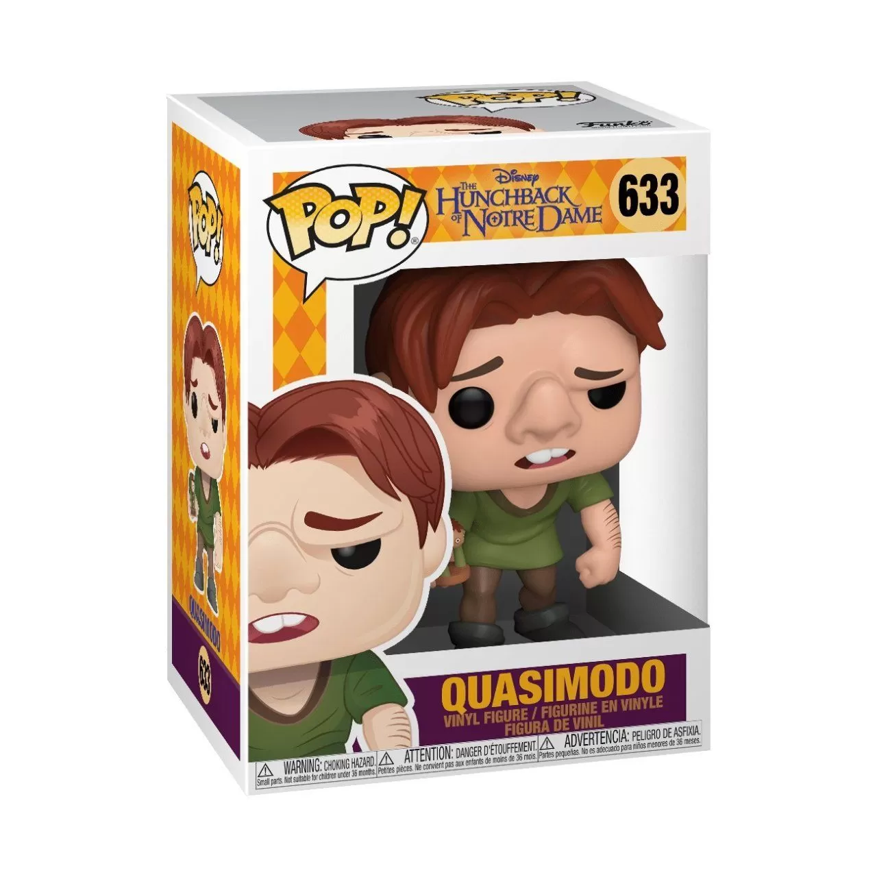 Фигурка Funko POP! Vinyl: Горбун из Нотр Дама (Hunchback of ND) Квазимодо  (Quasimodo) (41145) 9,5 см купить в Москве по цене 2 300 р в каталоге  интернет магазина «NextGame» - характеристики, сравнение, описание, скидки,  доставка