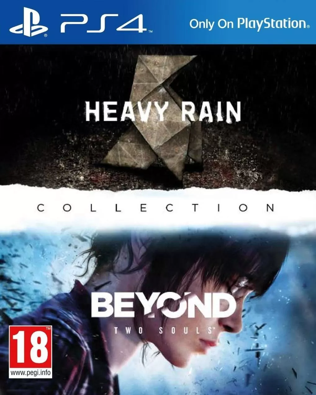 Видеоигра Heavy Rain + За гранью: Две души (Beyond: Two Souls) Русская  Версия (PS4)