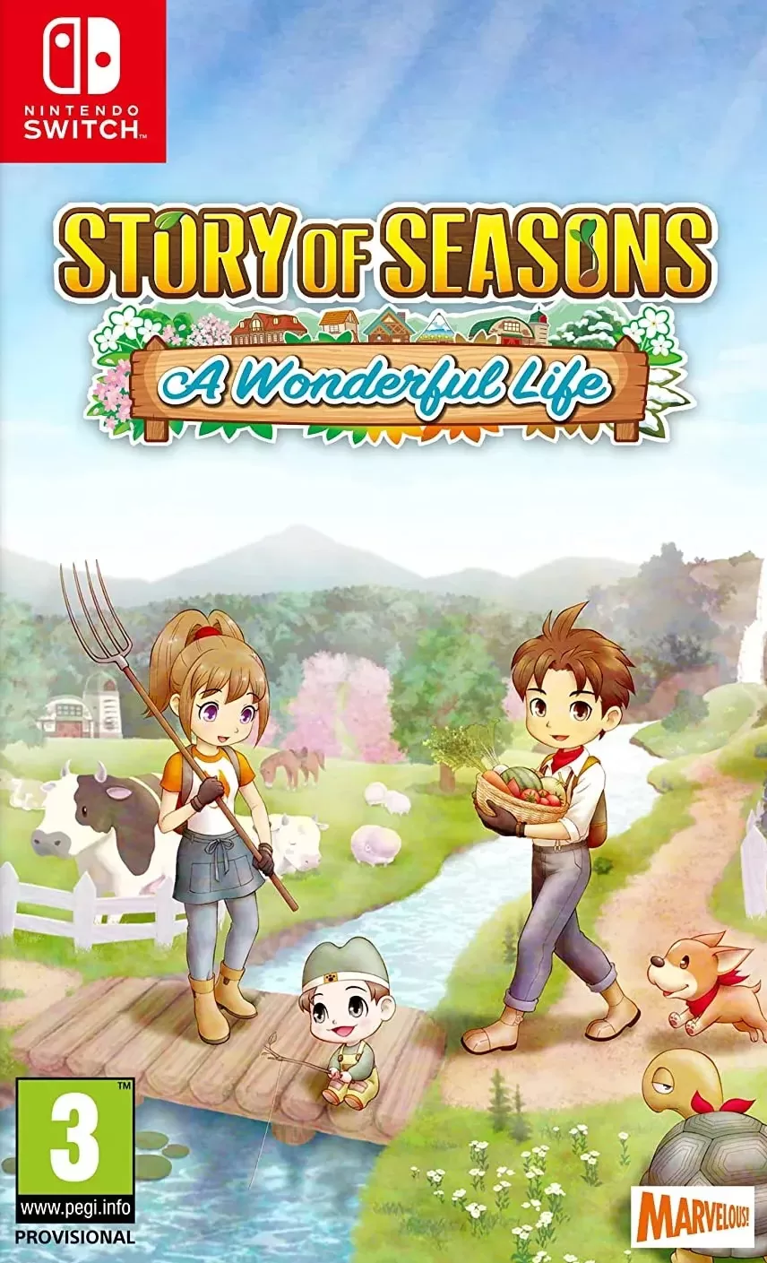 (6+) Story of Seasons: Story of Seasons: A Wonderful Life (Nintendo Switch)