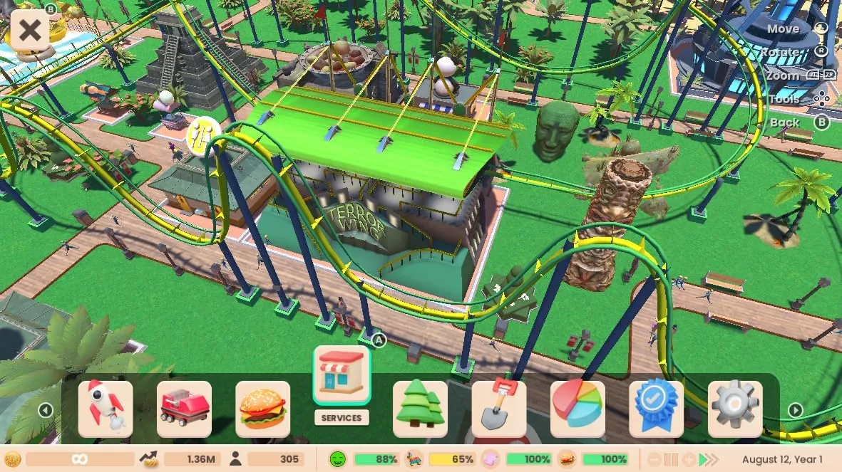 RollerCoaster Tycoon Adventures Deluxe PS4 3 540 NextGame