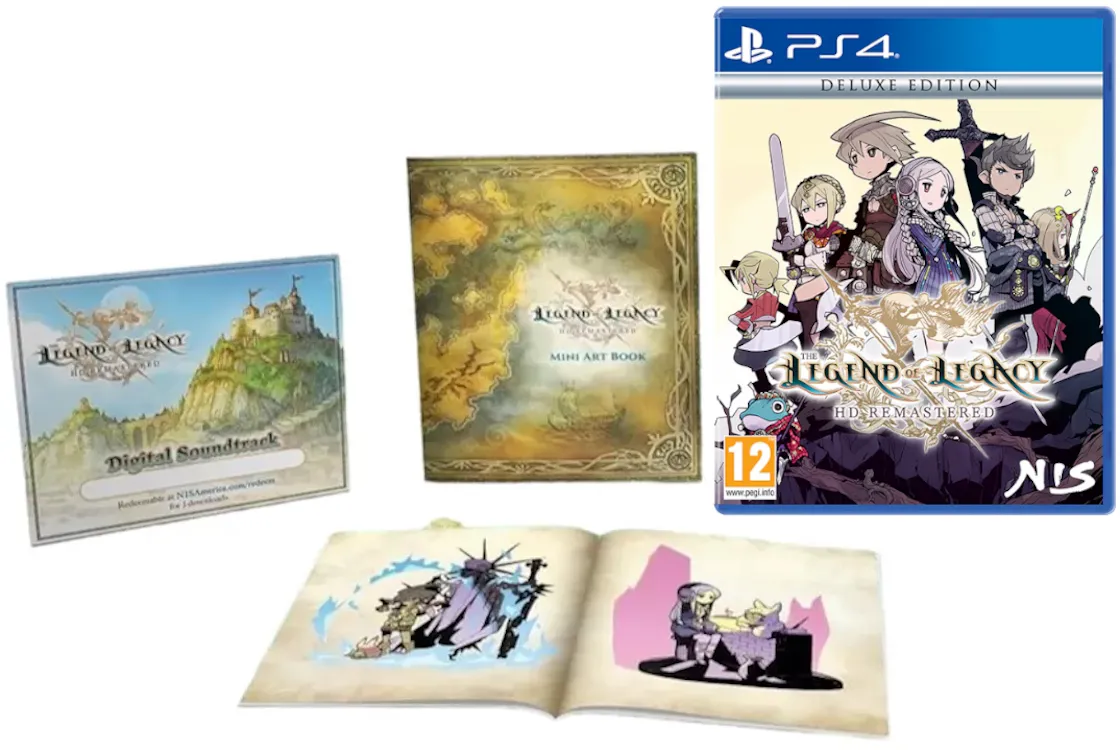 Видеоигра The Legend of Legacy HD Remastered Deluxe Edition (PS4)