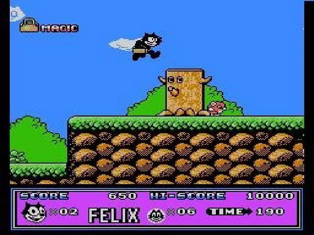 Games 4 in 1 A-402 Felix The Cat / Mario World 64 / Darkwing Duck