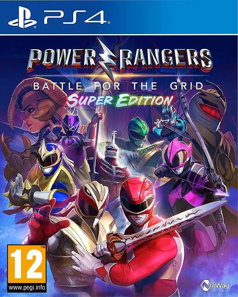 Видеоигра Power Rangers: Battle for the Grid Супер издание (Super Edition)  (PS4)