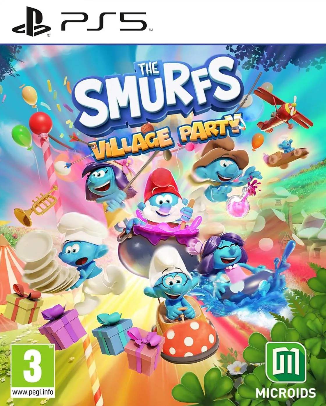 The Smurfs (Смурфики): Деревенская Вечеринка (Village Party) Русская Версия  (PS5) купить в Москве по цене 5 200 р в каталоге интернет магазина  «NextGame» - характеристики, сравнение, описание, скидки, доставка