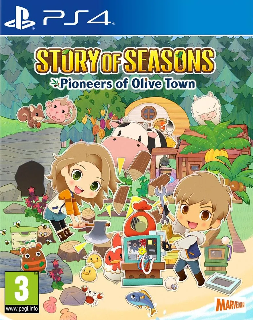 Видеоигра Story of Seasons: Pioneers of Olive Town (PS4)