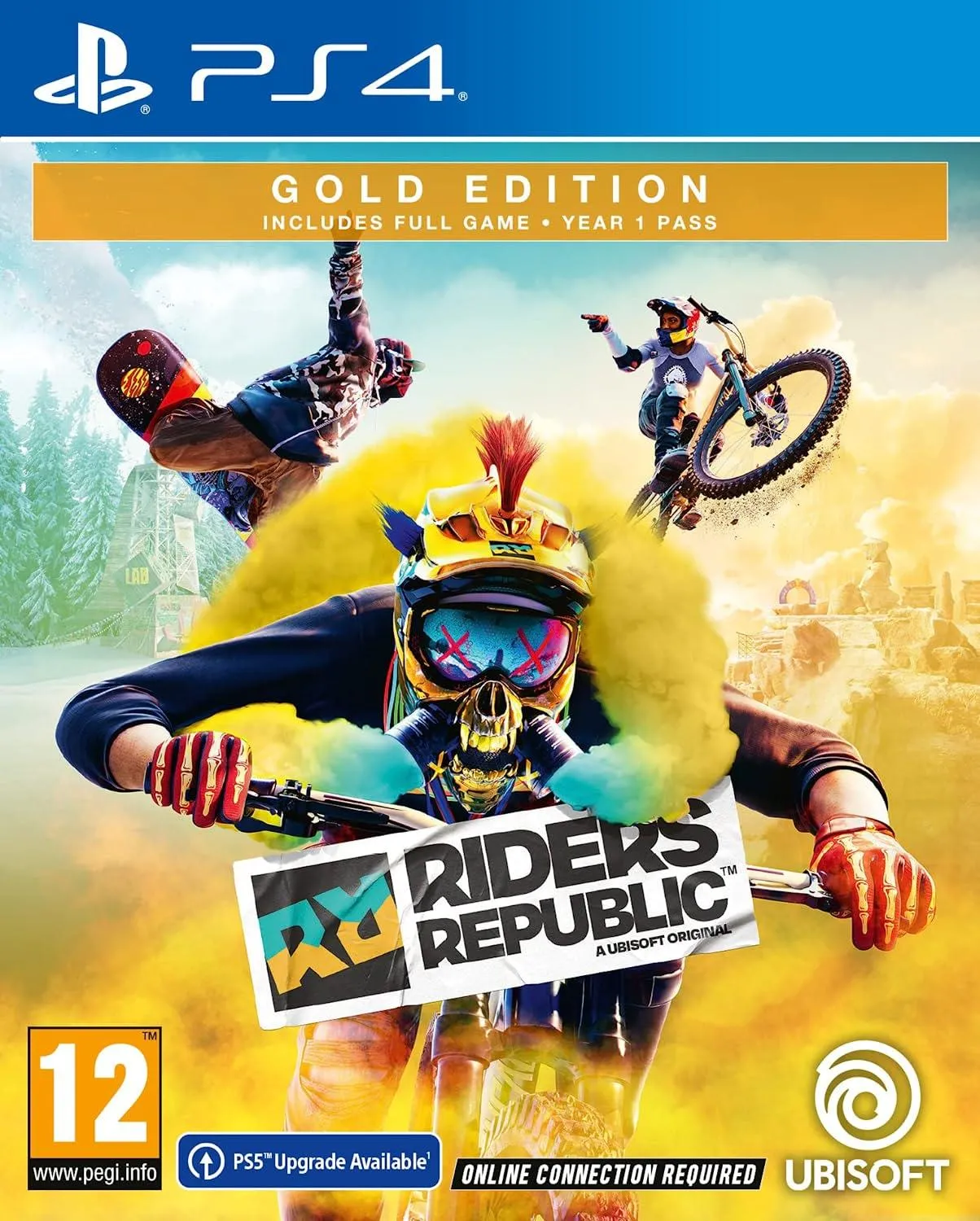 Игра Riders Republic Золотое издание (Gold Edition) Русская Версия  (PS4/PS5) купить в Москве по цене 4 160 р в каталоге интернет магазина  «NextGame» - характеристики, сравнение, описание, скидки, доставка