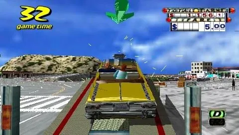 Crazy Taxi: Fare Wars - Sony PSP