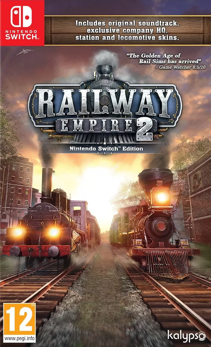 Игра Railway Empire 2 Deluxe Edition Русская Версия (Switch)