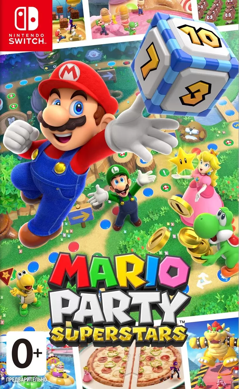 Купить игру Mario Party Superstars Русская Версия (Switch) для Nintendo  Switch в Москве - NextGame