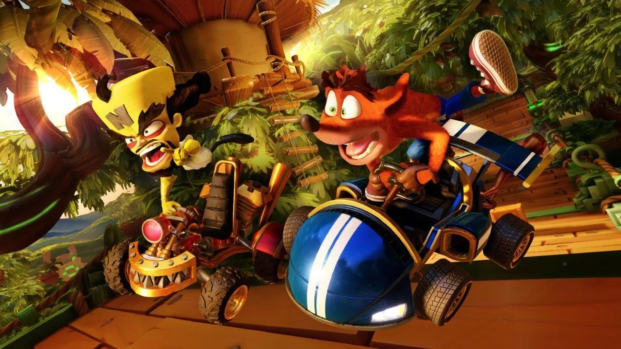 Игра Crash Bandicoot N. Sane Trilogy + Crash Team Racing: Nitro-Fueled (PS4)  купить в Москве по цене 4 480.00 р в каталоге интернет магазина «NextGame»  - характеристики, сравнение, описание, скидки, доставка