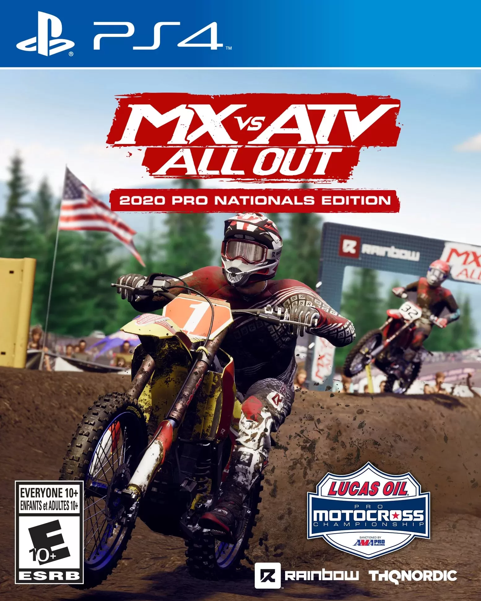 Видеоигра MX vs ATV: All Out 2020 Pro Nationals Edition (PS4)