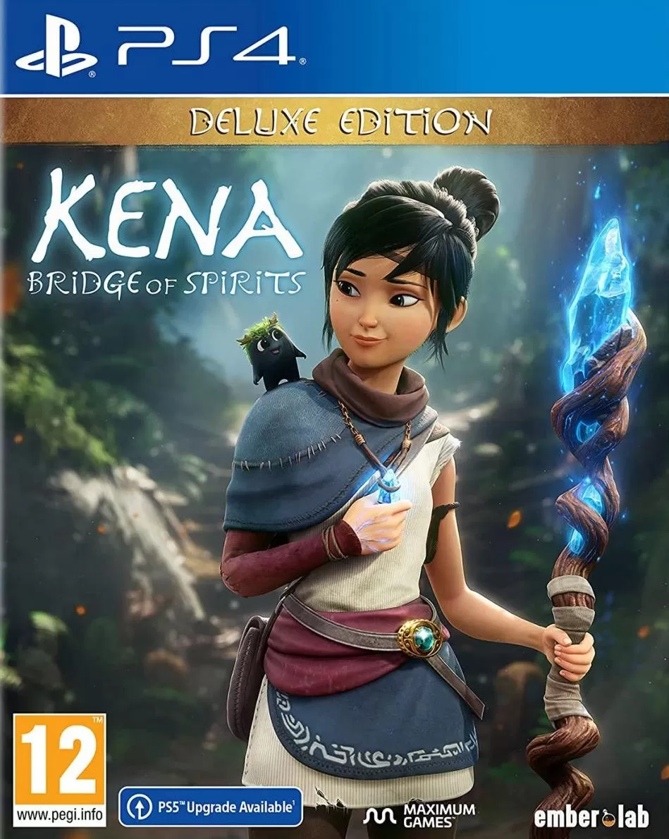 Видеоигра Kena: Bridge of Spirits (Кена: мост духов) Deluxe Edition (PS4)