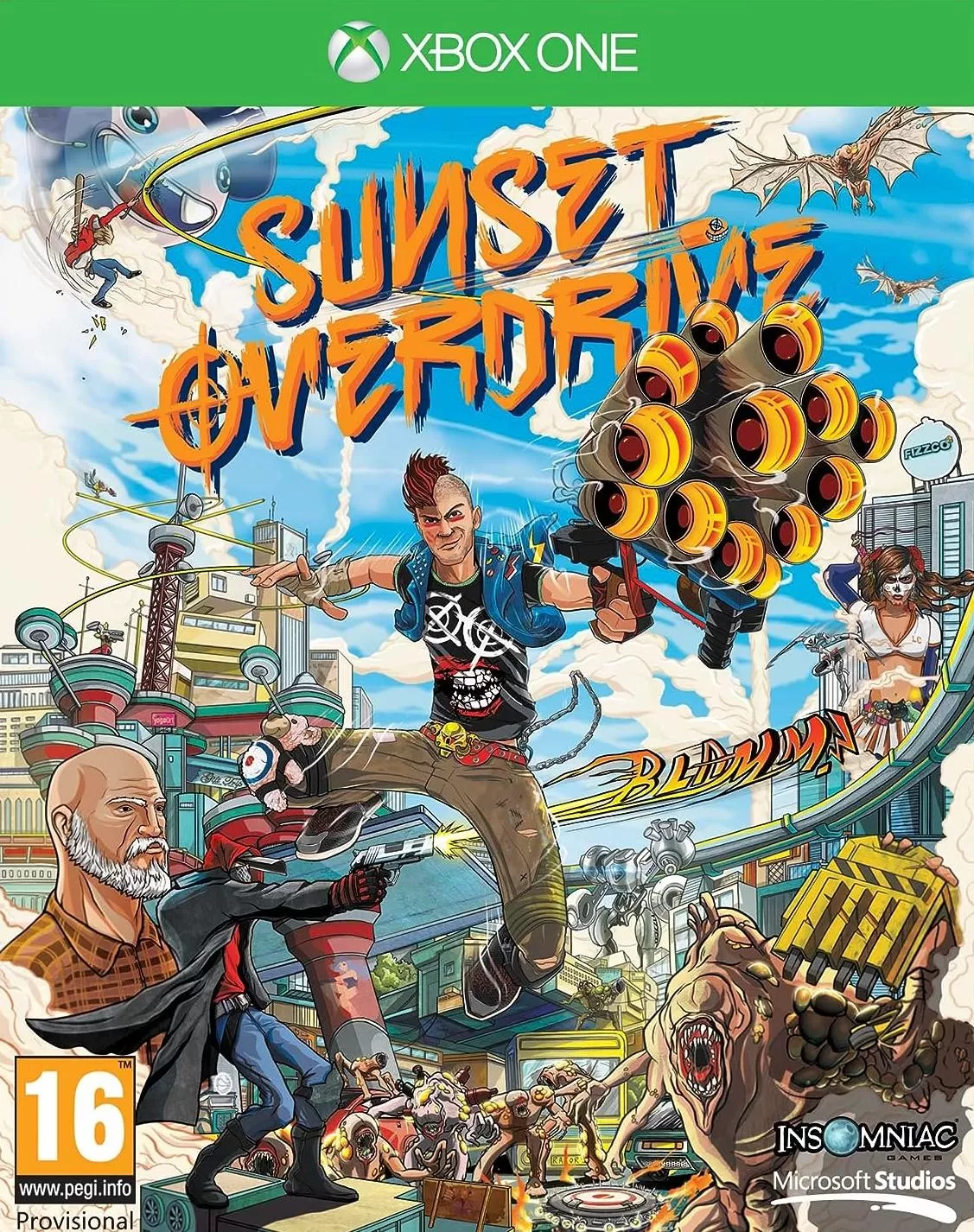 Игра Sunset Overdrive Day One Edition (Издание первого дня) Русская Версия  (Xbox One)