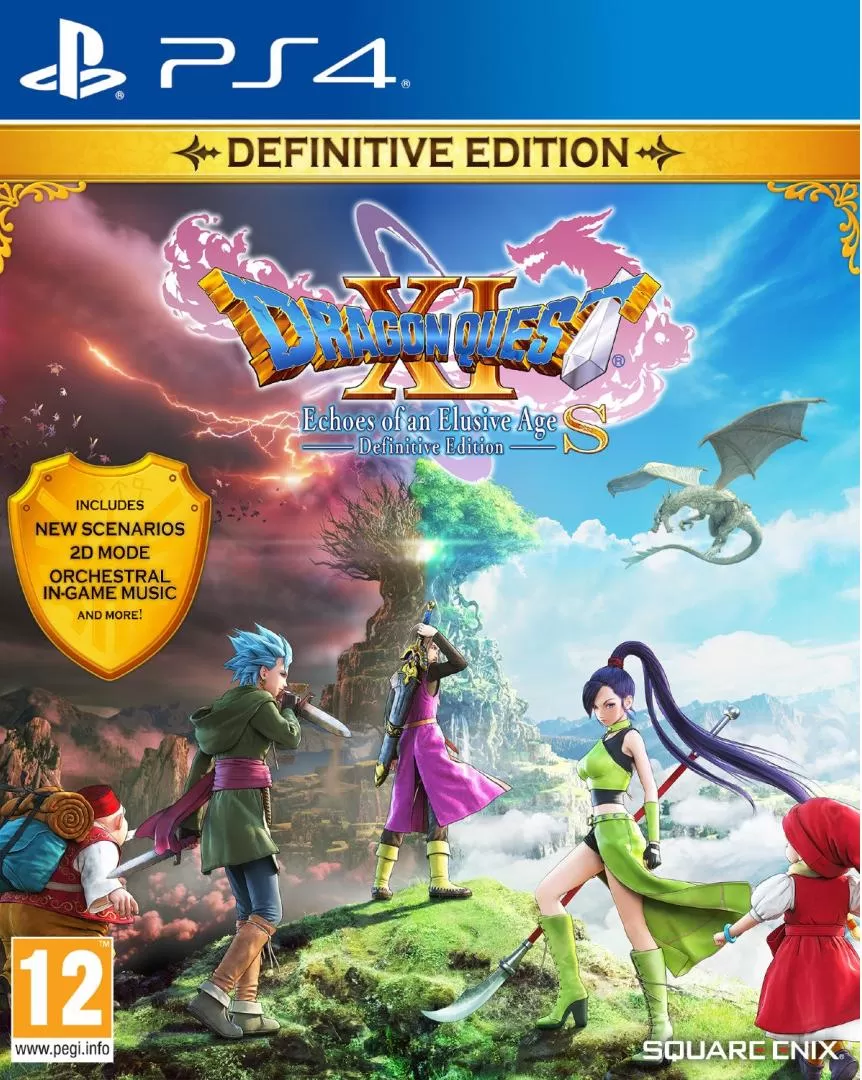 Видеоигра Dragon Quest XI (11) S: Echoes of an Elusive Age - Definitive  Edition (PS4)