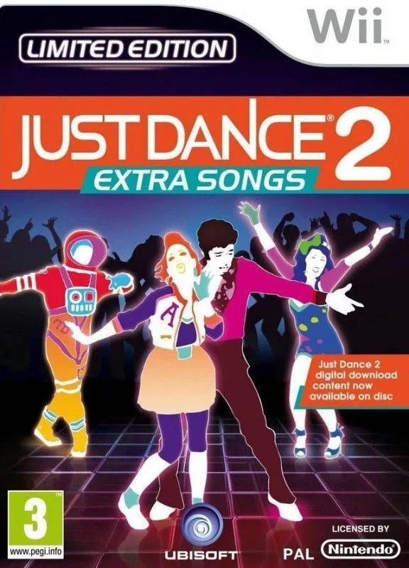 Купить Игру Just Dance 2: Extra Songs Limited Edition (Wii/WiiU.