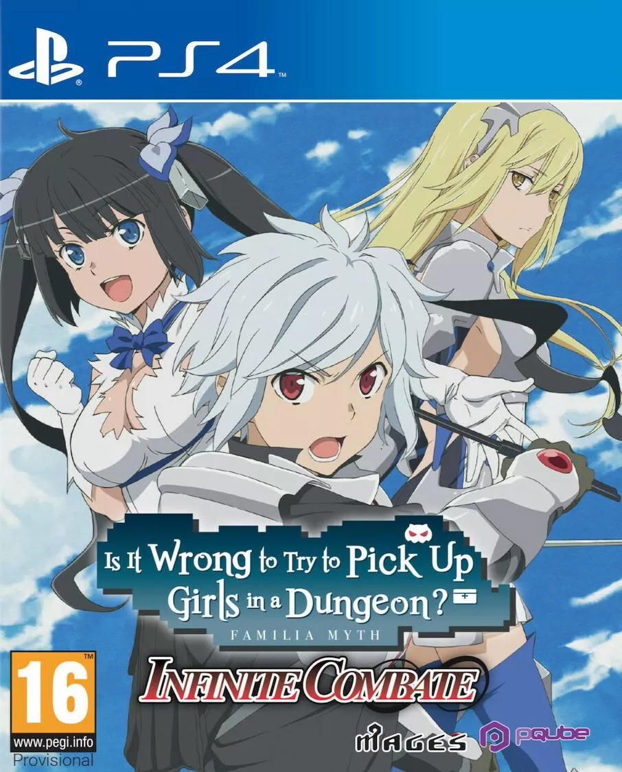 Видеоигра Is It Wrong to Try to Pick Up Girls in a Dungeon? Familia Myth  Infinite Combate (PS4)