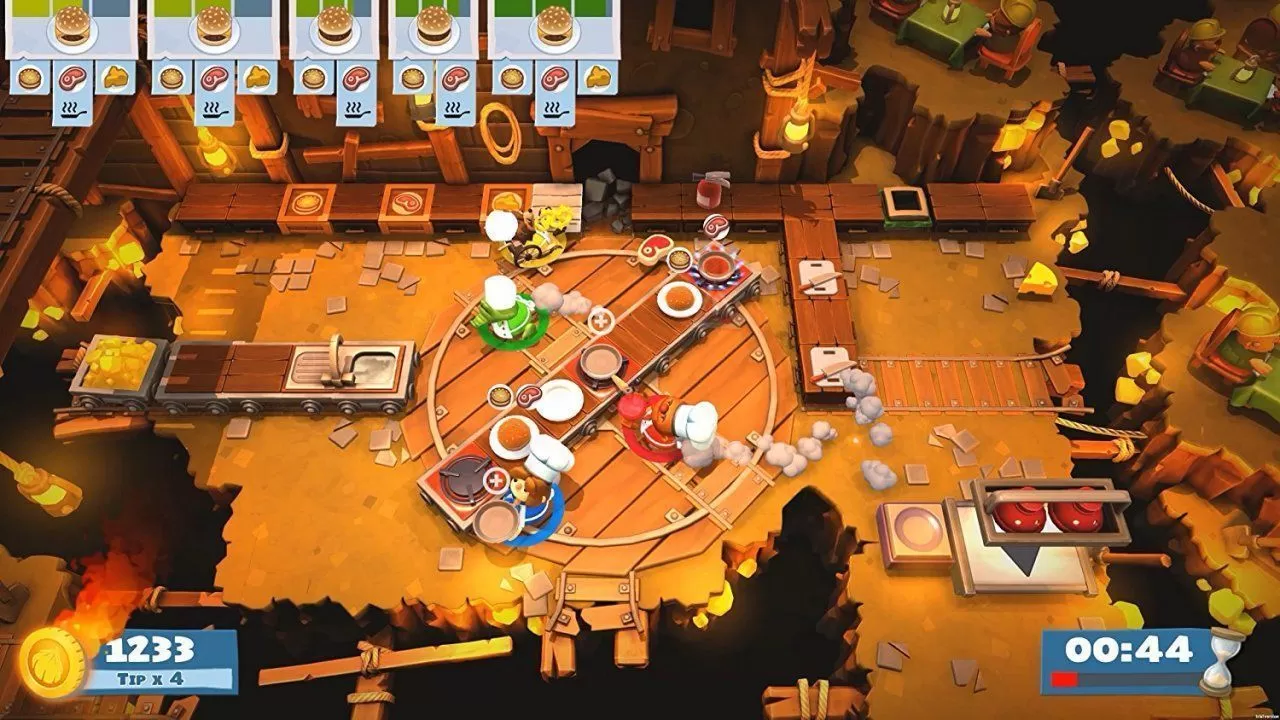 Игра Overcooked 2 (II) (Адская кухня 2) (PS4) купить в Москве по цене 3 280  р в каталоге интернет магазина «NextGame» - характеристики, сравнение,  описание, скидки, доставка