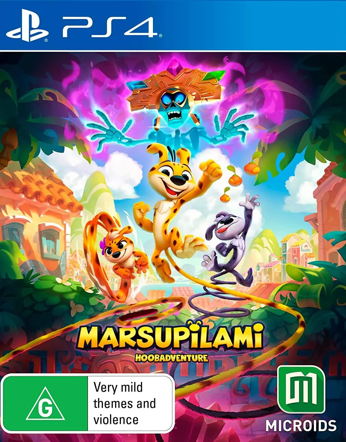 Видеоигра Marsupilami: Hoobadventure - Tropical Edition (PS4)