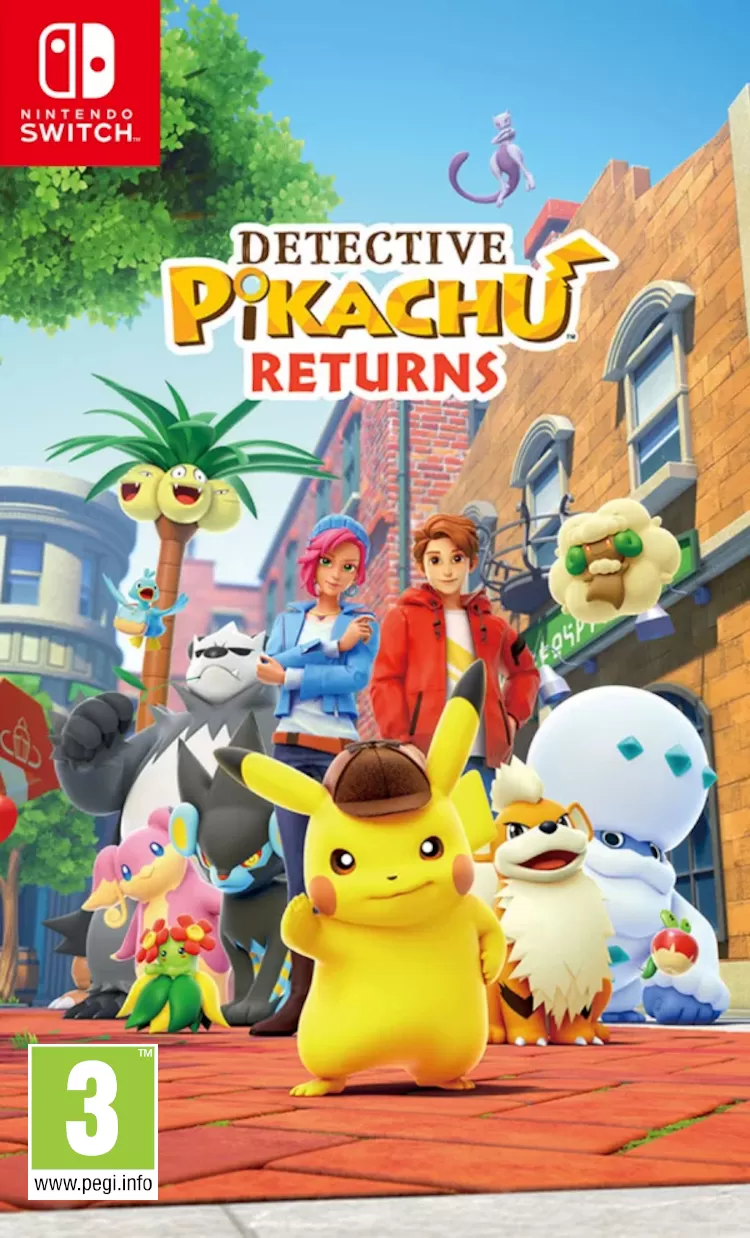 Купить игру Detective Pikachu Returns (Switch) для Nintendo Switch в Москве  - NextGame