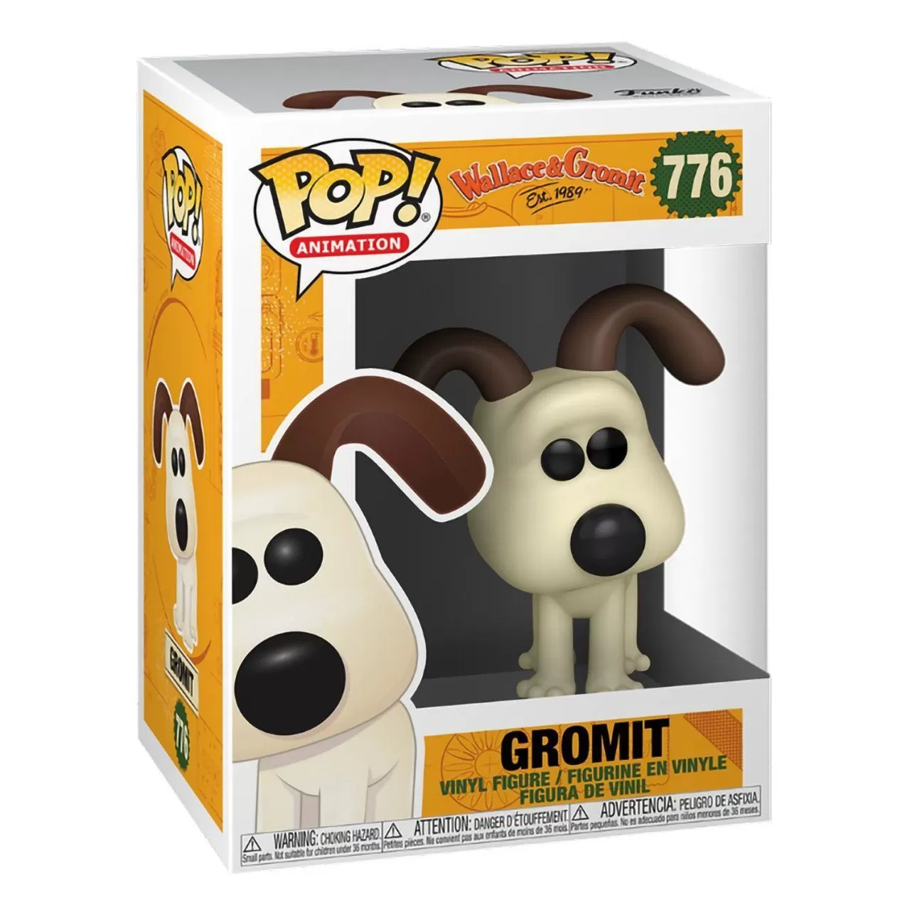 Купить Фигурка Funko POP! Animation: Громит (Gromit) Уоллес и Громит  (Wallace & Gromit) (47694) 9,5 см по цене 1 590.00 р в Москве в  каталоге интернет магазина 