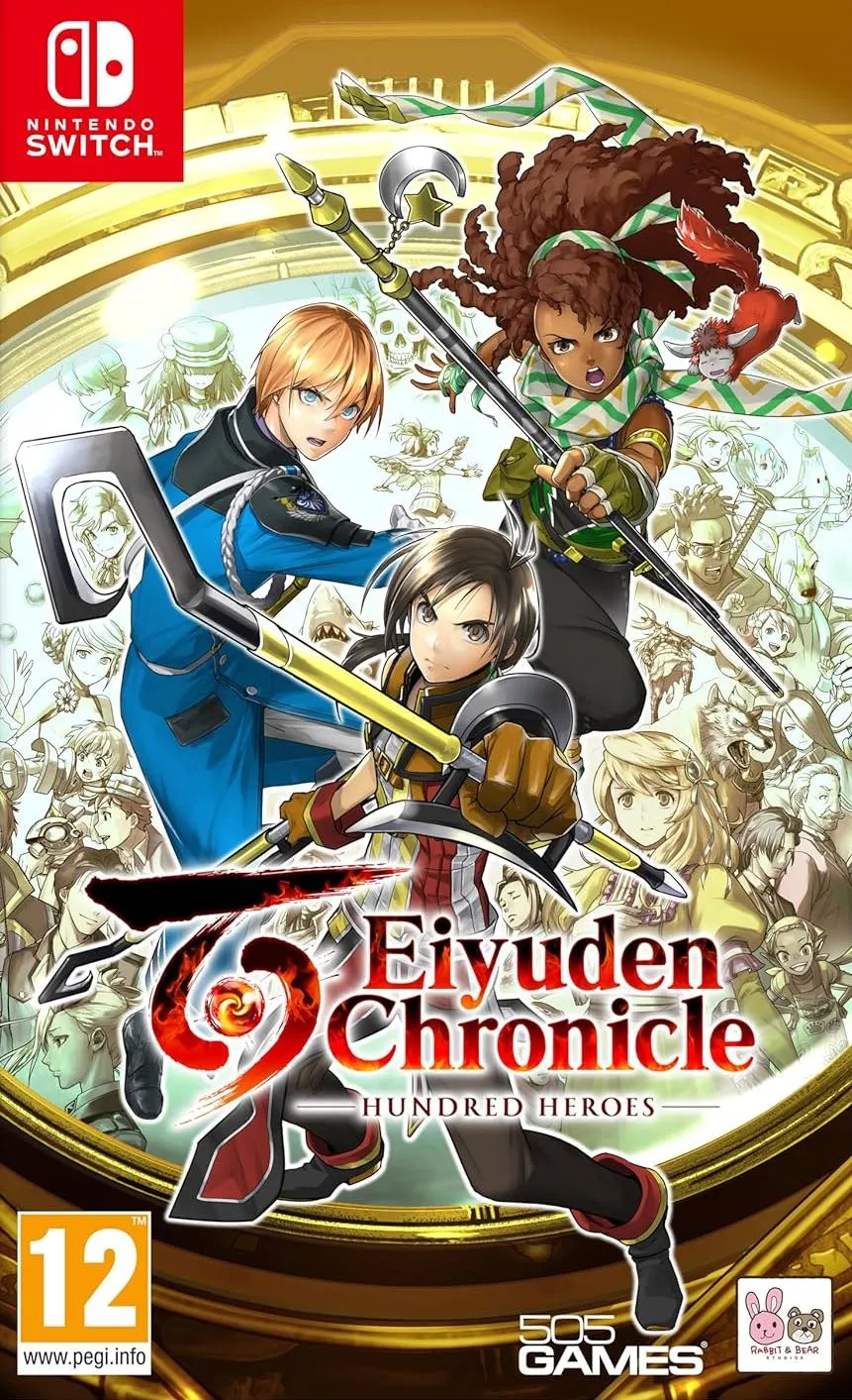 Игра Eiyuden Chronicle: Hundred Heroes Русская Версия (Switch)