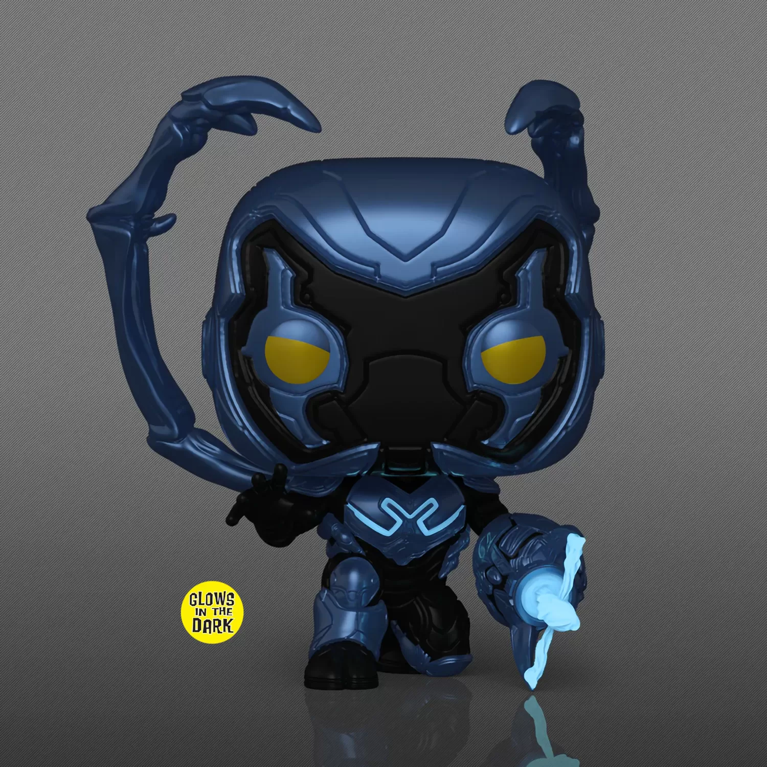 Купить Фигурка Funko POP! Movies: Синий Жук с оружием светящийся (Blue  Beetle with Weapon (GW) (Exc)) Синий Жук (Blue Beetle) ((1406) 73598) 9,5  см по цене 2 590 р в Москве в