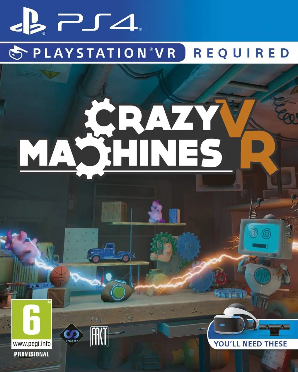 Видеоигра Crazy Machines (Только для PS VR) (PS4)