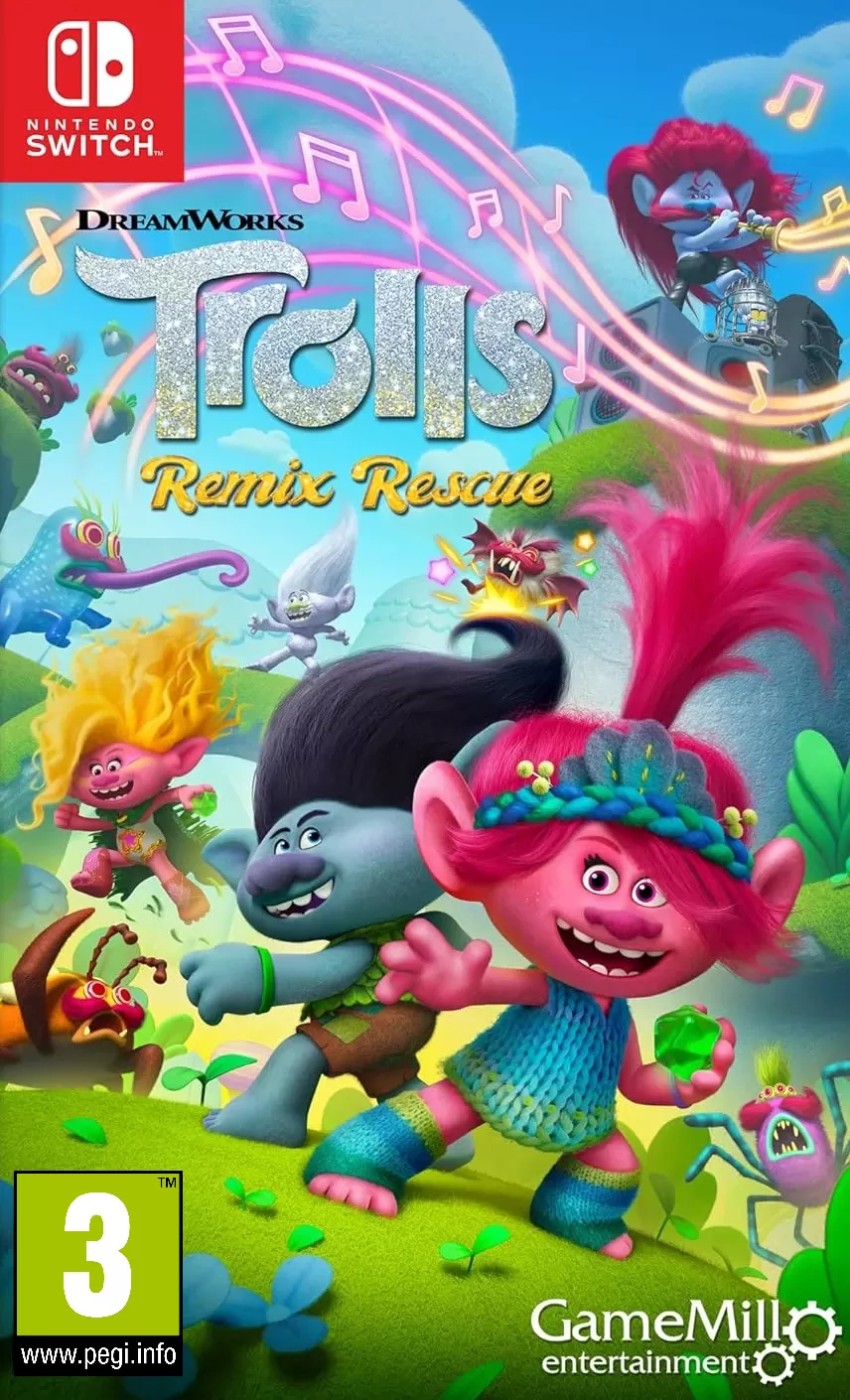 Игра DreamWorks Trolls Remix Rescue (Switch)