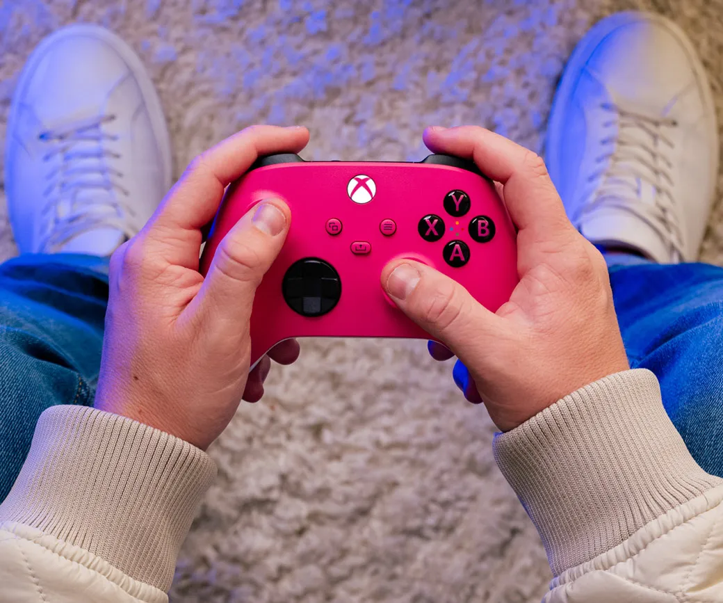 Pink xbox controller wireless sales