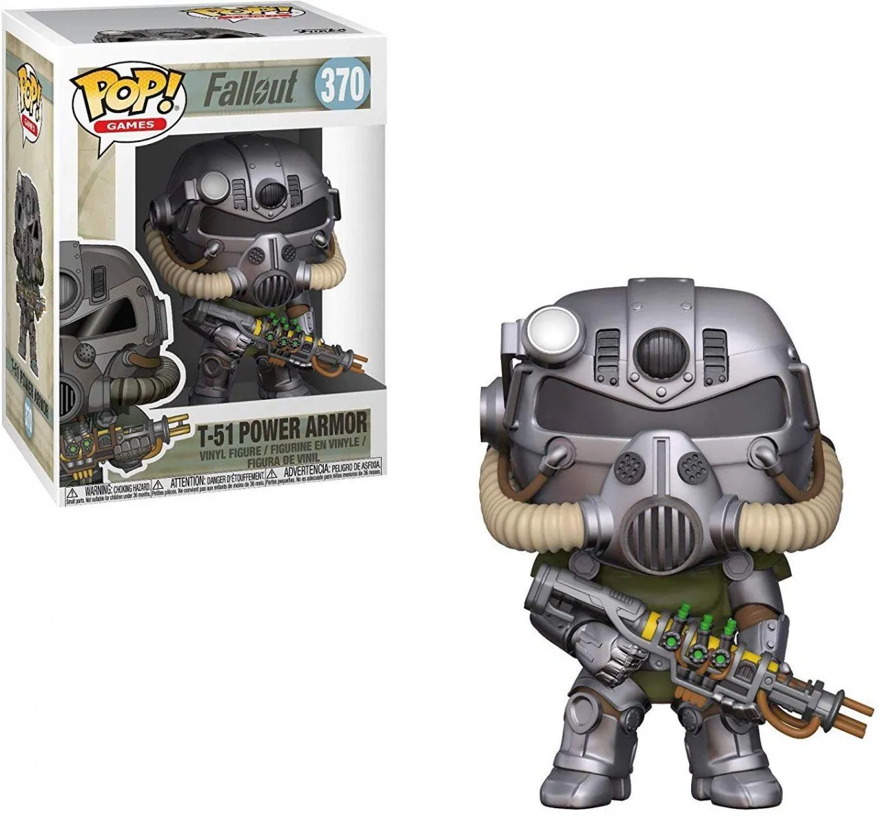 Фигурка Funko POP! Vinyl: Силовая броня T-51 (T-51 Power Armor (GRN) (Exc))  Фоллаут 76 (Fallout 76) (39037) 9,5 см купить в Москве по цене 1 190 р в  каталоге интернет магазина «NextGame» - характеристики, сравнение,  описание, скидки, доставка