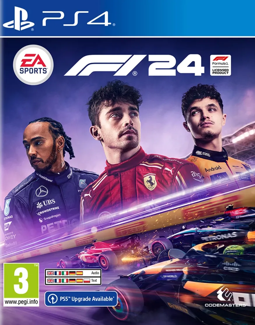 Видеоигра Formula One F1 2024 (PS4/PS5)