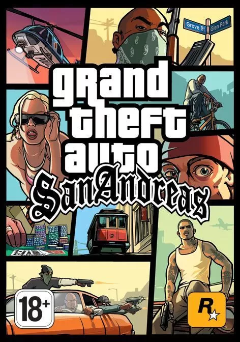 Игра GTA: Grand Theft Auto: San Andreas Русская Версия (PS3) Диск