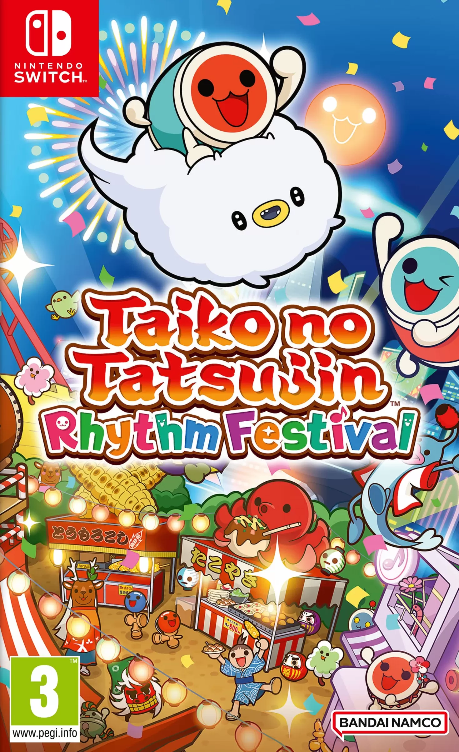 Игра Taiko no Tatsujin: Rhythm Festival (Switch)