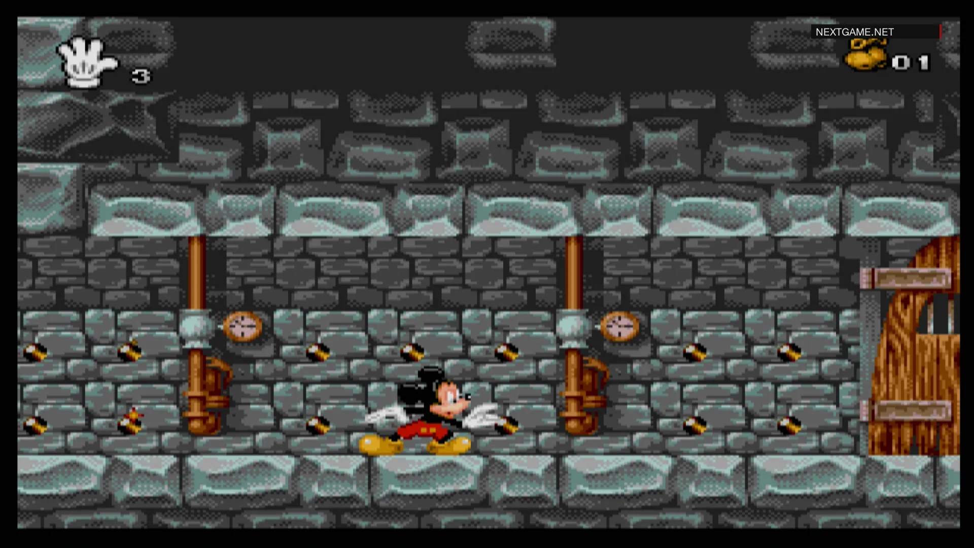 Купить картридж Микки Мания (Mickey Mania) Русская Версия (16 bit) для Сеги