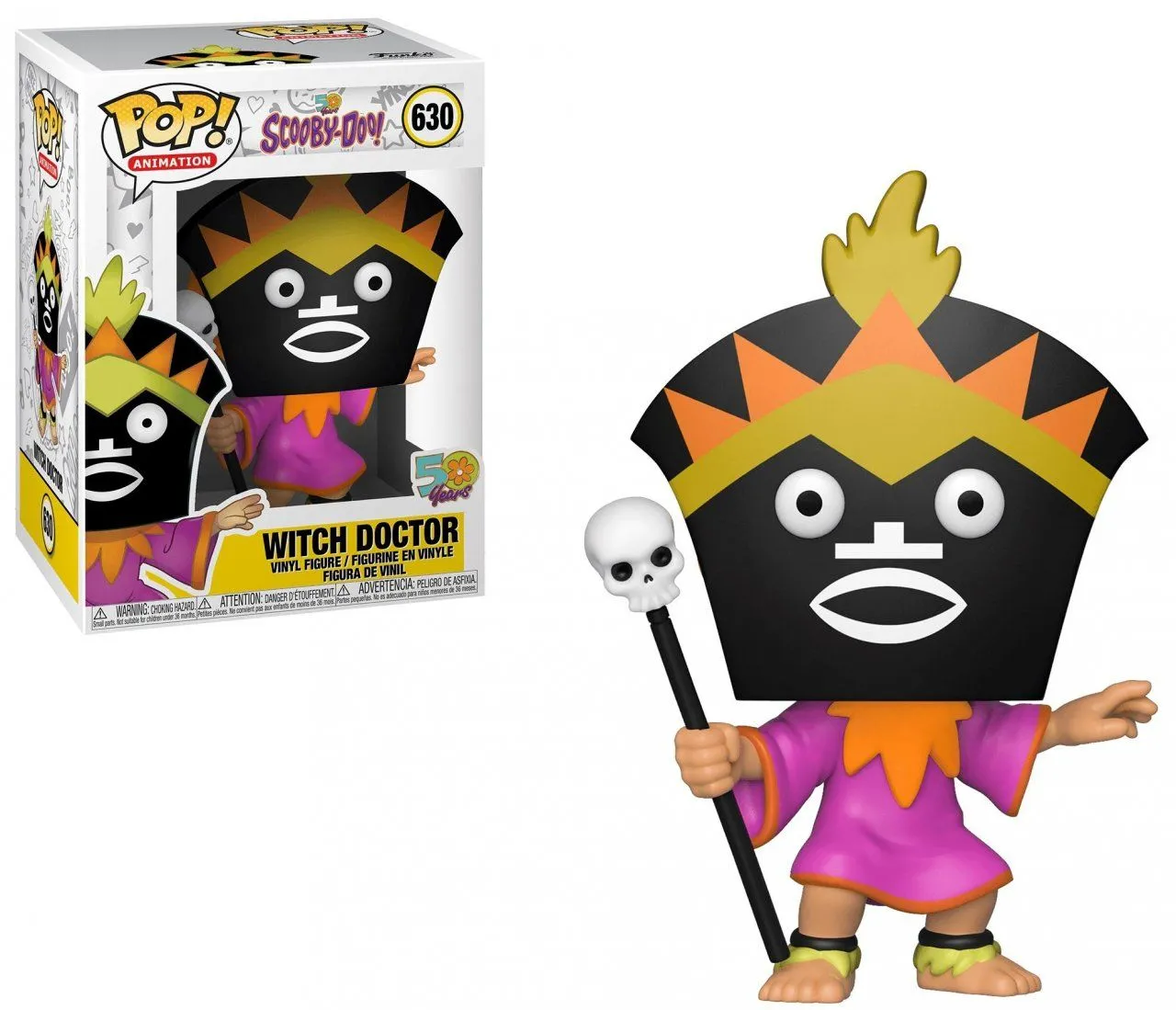 Фигурка Funko POP! Vinyl: Колдун (Witch Doctor) Скуби-Ду 50 лет годовщина  (Scooby Doo 50th Anniversary) (39948) 9,5 см купить в Москве по цене 1 190  р в каталоге интернет магазина «NextGame» -