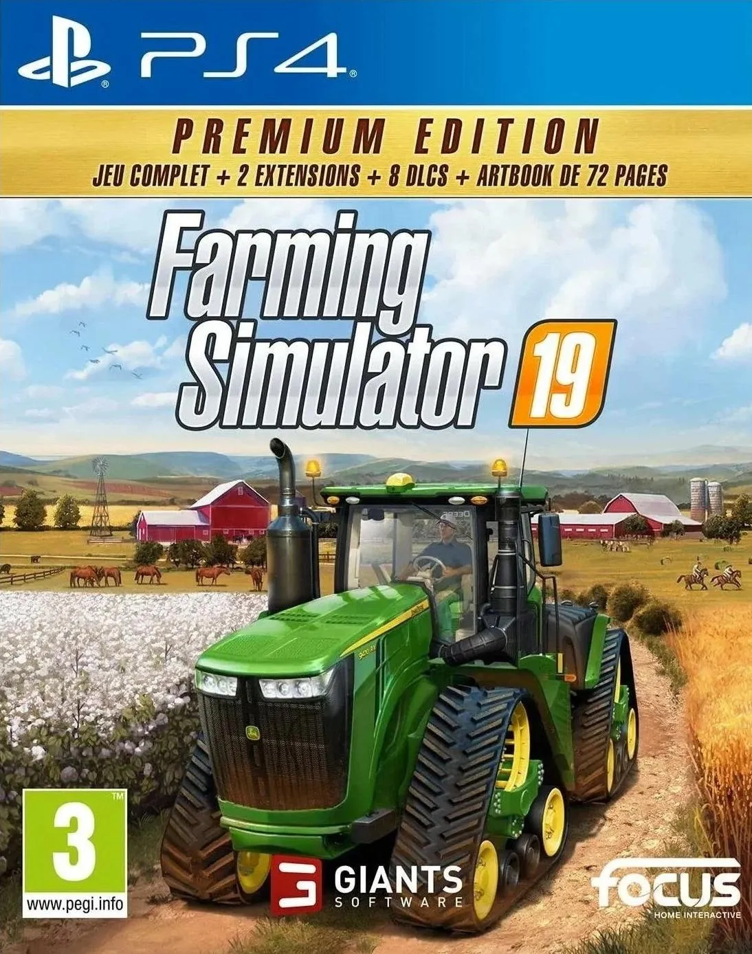 Видеоигра Farming Simulator 19 Platinum Edition Русская Версия (PS4)