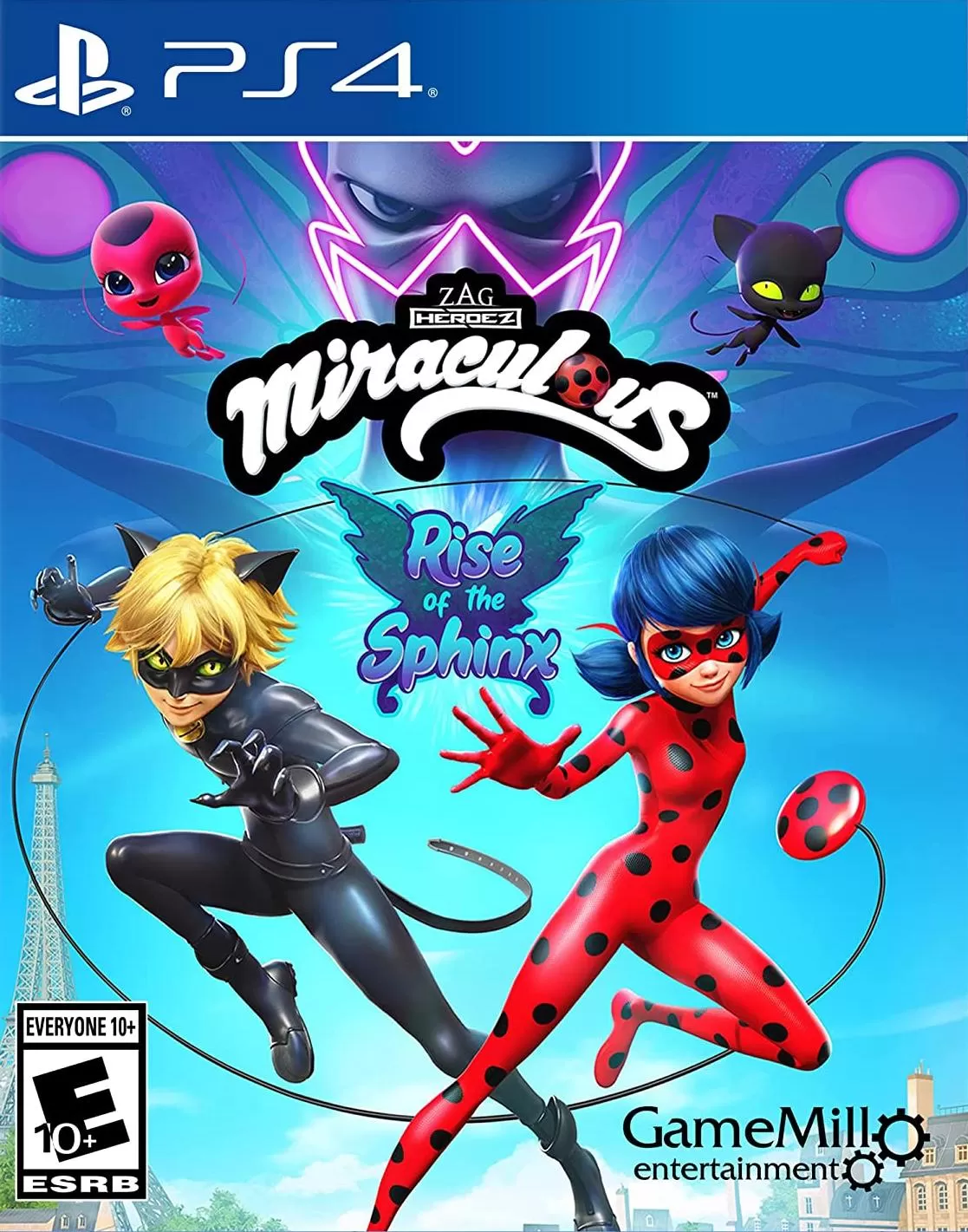 Видеоигра Miraculous: Rise of the Sphinx (Леди Баг и Супер-Кот) (PS4/PS5)