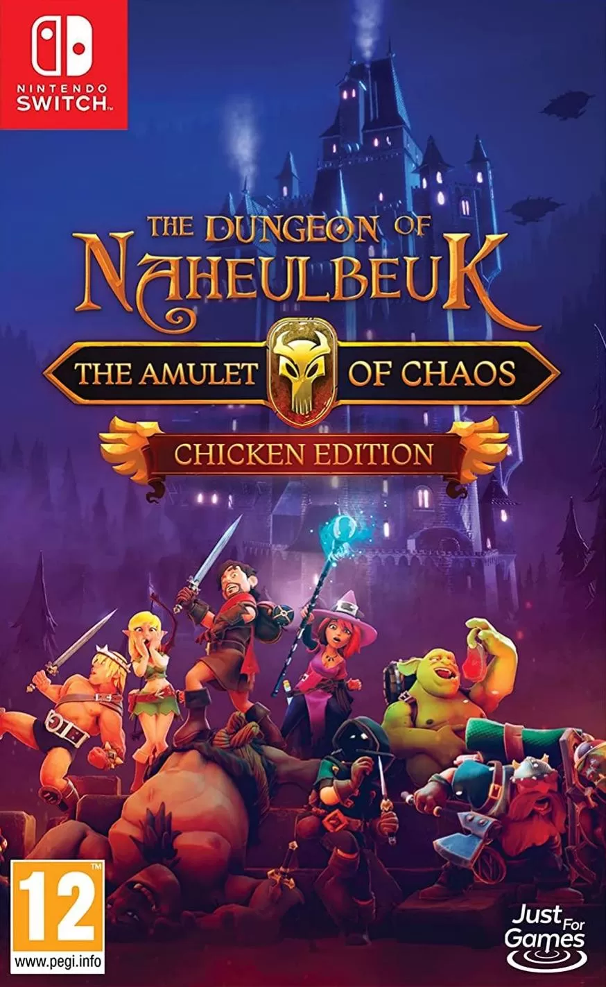 Купить игру The Dungeon of Naheulbeuk: The Amulet of Chaos - Chicken  Edition Русская Версия (Switch) для Nintendo Switch в Москве - NextGame