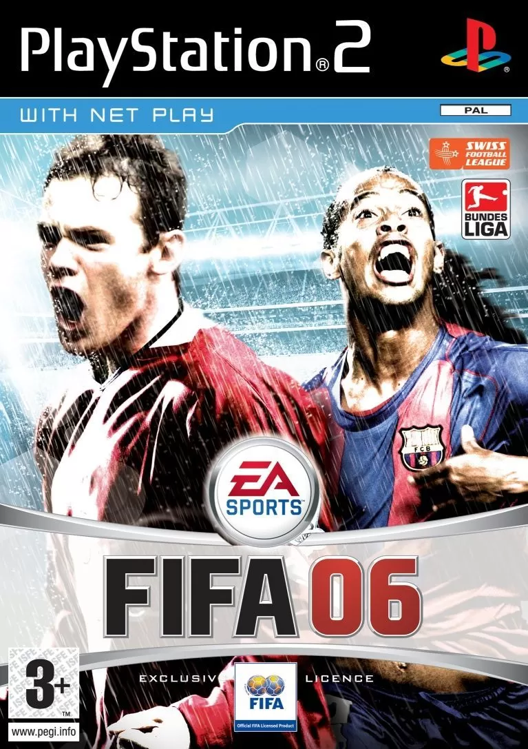 Видеоигра FIFA 06 (PS2) USED Б/У