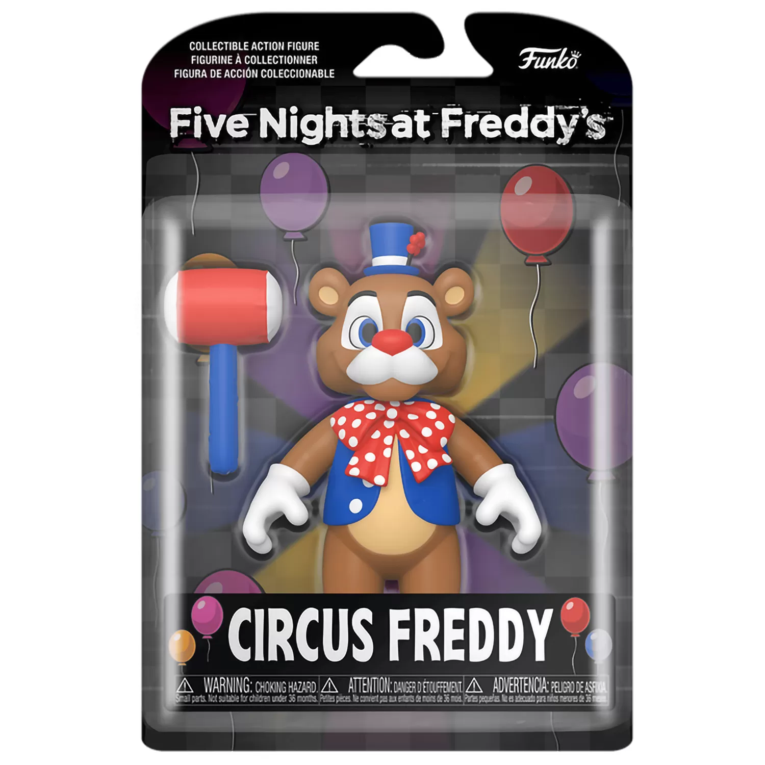 Фигурка Funko Action Figures: Цирковой Фредди (Circus Freddy) Пять Ночей у  Фредди Цирк Воздушных Шаров (FNAF Balloon Circus) (67624) 10 см купить в  Москве по цене 3 200 р в каталоге интернет