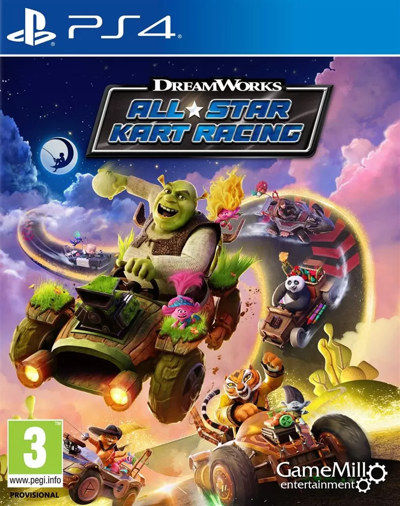 Игра DreamWorks All-Star Kart Racing (PS4) купить в Москве по цене 4 140 р  в каталоге интернет магазина «NextGame» - характеристики, сравнение,  описание, скидки, доставка